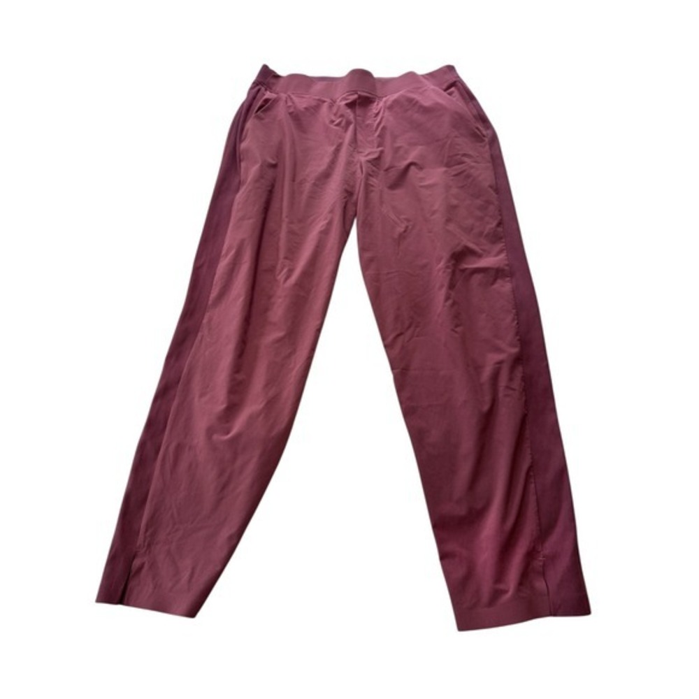 Athleta Brooklyn Ankle Pants Waistband Jogger Pants‎ Mauve Size 12